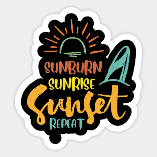 Sunset Repeat Sticker